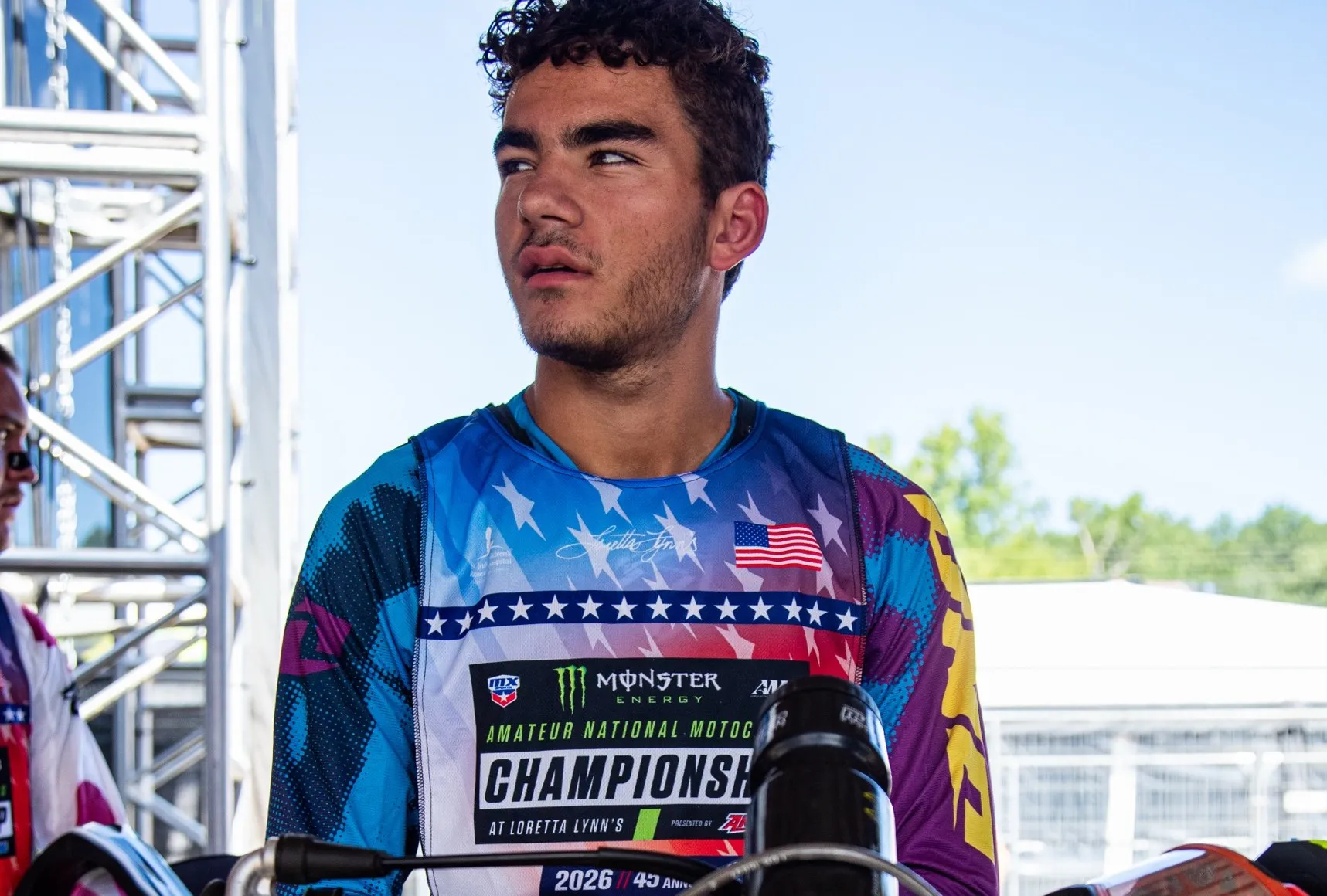 Devin Ruth in the Loretta Lynn's 2026 championship jersey